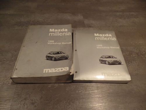 1998 mazda millenia workshop service manual plus supplement