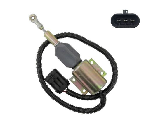 New fuel shutoff solenoid fits cummins 12v sa-4931-12 3990770 usa stock!!!