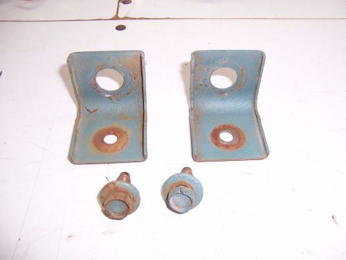 1964 1/2 1965 1966 ford mustang l &amp; r hand top rear front fender brackets used
