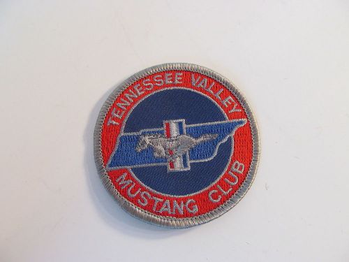 Tennessee valley ford mustang club vintage patch 2 5/8&#034; new