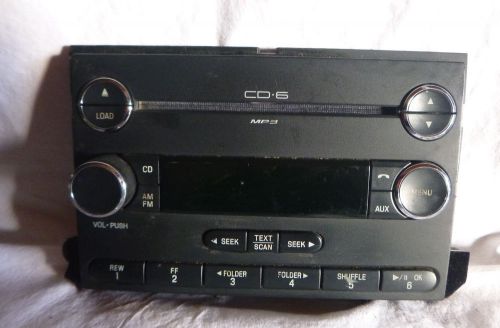08-10 ford expedition premium radio 6 cd mp3 face plate 8l1t-18c815-ld fp12001