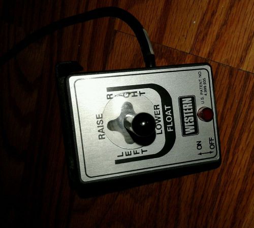 Western snow plow controller