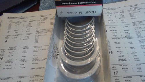 7012 m .50mm federal mogul main bearings nissan