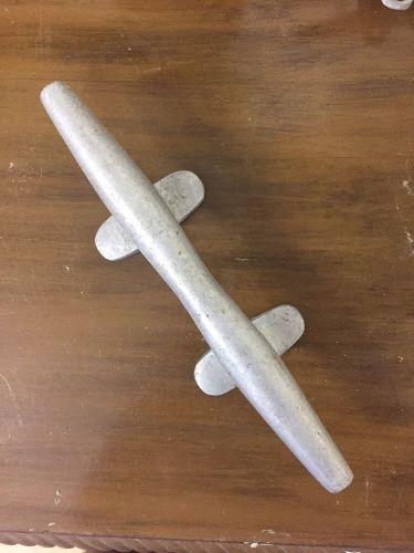 Nautical aluminium boat docking cleats pair 10"