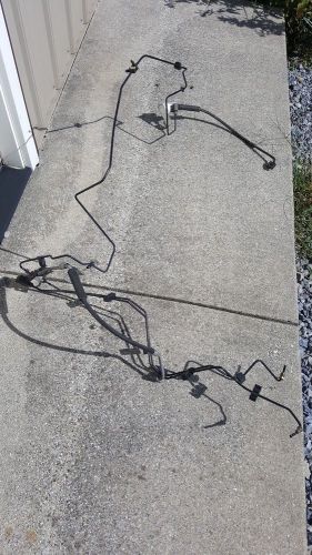 2002 - 2005 dodge ram 1500 complete lh &amp; rh front brake lines. oem