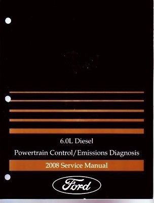 2008 ford e series econoline van 6.0l diesel shop service manual