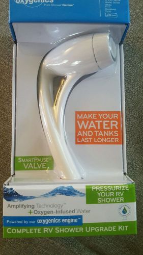 Oxygenics rv bodyspa handheld shower head with hose white 26781