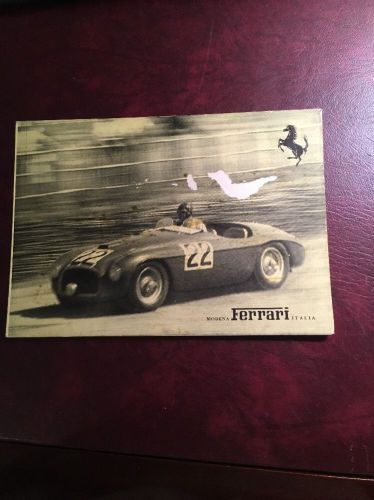 Ferrari original sales brochure merritt p 38 166 mm 2 rare