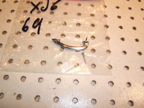 Jaguar xj6 series one dash glove box small chrome metal oe 1 handle &amp; 1 screw,#2