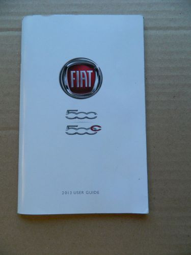 2013 fiat 500 c owners manual