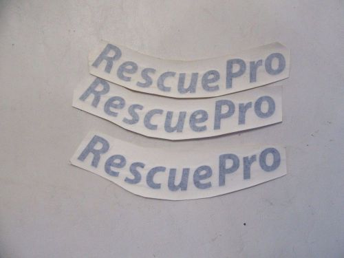 Evinrude rescue pro decal (set of 3) 6 13/16&#034; x 1&#034; marine boat
