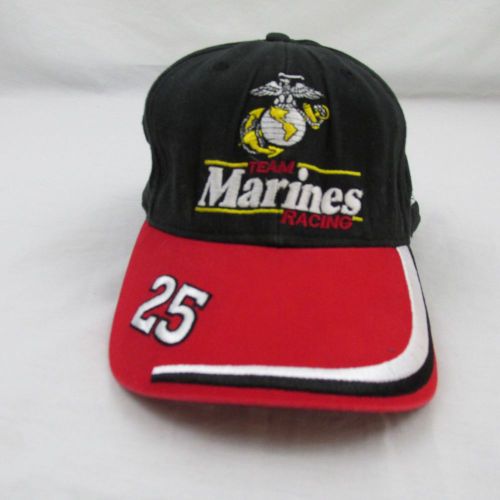 Nascar team marine racing cap adjustable