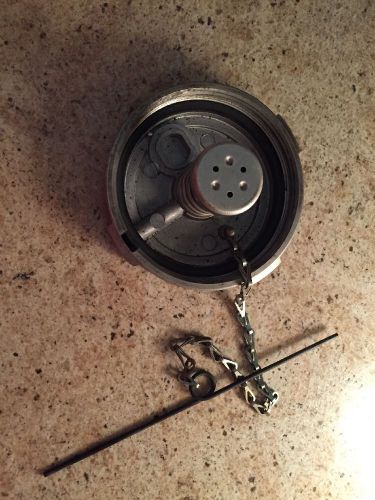 Aluminum semi fuel cap