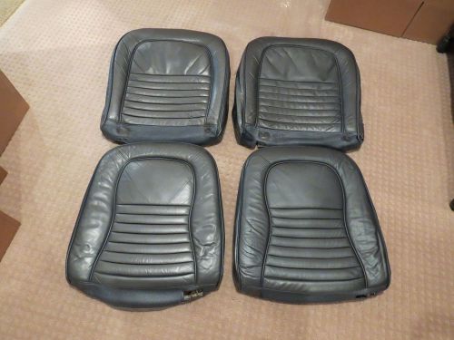 1967 corvette teal leather seat covers