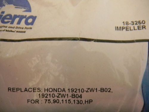 Honda impeller sierra #18-3250