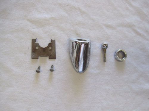 1968 1969 ford torino cobra remote mirror adjuster bezal knob and nut c8ob