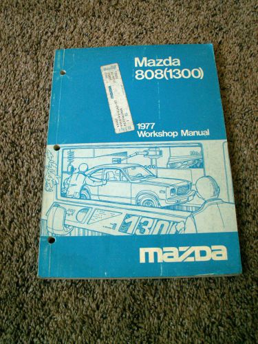Mazda 808(1300) 1977 workshop manual