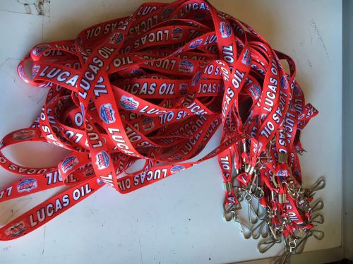 Lucas oil lanyards (25-30 total)