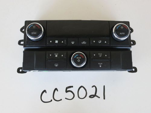 09 10 dodge journey climate control panel temperature unit a/c heater oem cc5021