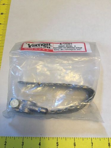 A-14301 vintique battery positive strap 28-31 ford model a