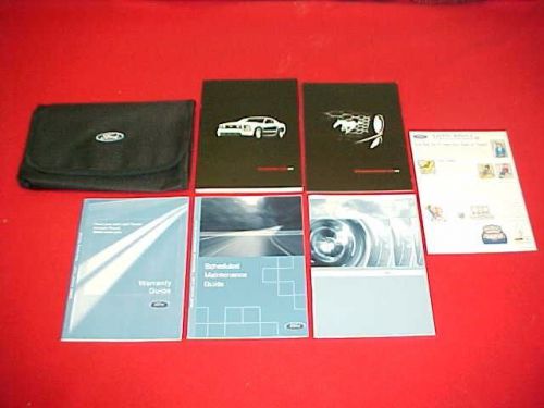 2005 original new ford mustang owners manual service guide kit 05 + case pouch