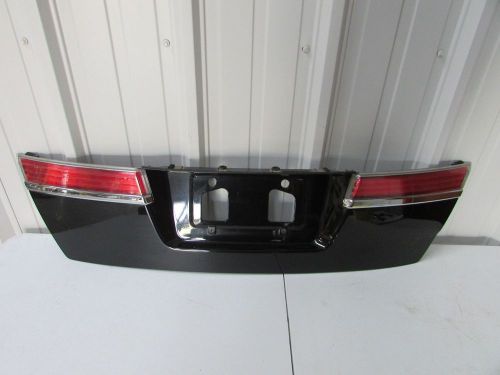 2011 2012 honda accord sedan black oem tail light decklid finish panel nice!