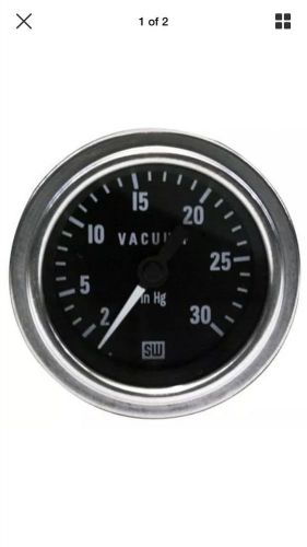 Stewart warner 82328 deluxe vacuum gauge, mechanical, 2-1/16 inch