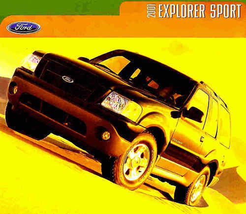2001 ford explorer sport 2-door brochure-explorer sport