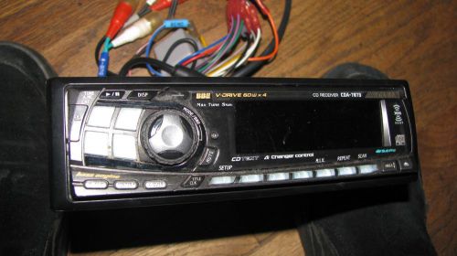 Alpine cda-7873 car stereo cd player works