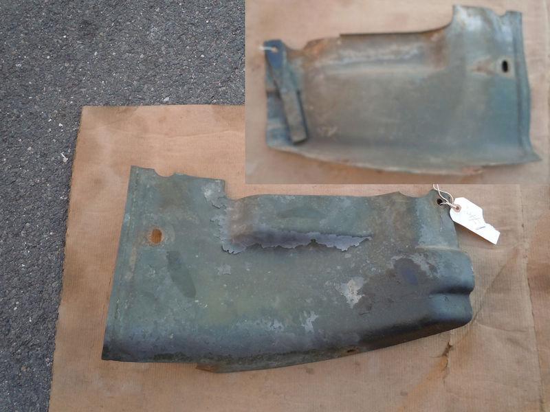 One (1)   "used" "takeoff" -dodge-  m37 front fender rear splash shield #1