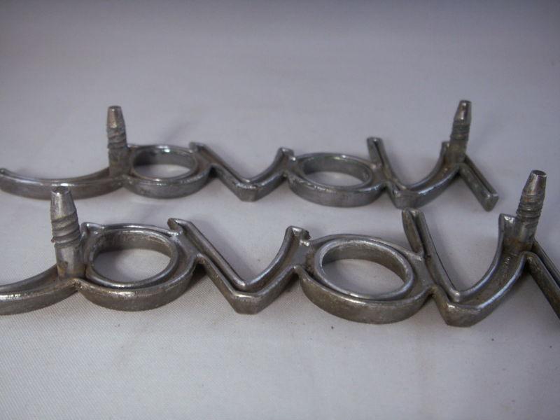 2 Vintage Chevrolet Chevy Nova Fender Emblem 68 69 70 71 72, US $25.00, image 2