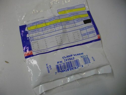Omc johnson evinrude 321922 clamp screw oem pack of 5 each