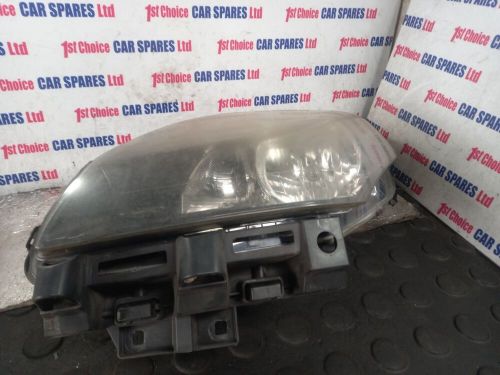 RENAULT GRAND SCENIC 2009 PASSENGER SIDE HEADLIGHT LAMP MISTY & DAMGE CLIPS, US $, image 3