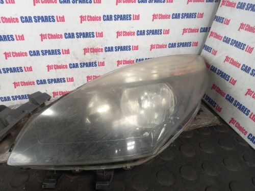 RENAULT GRAND SCENIC 2009 PASSENGER SIDE HEADLIGHT LAMP MISTY & DAMGE CLIPS, US $, image 7