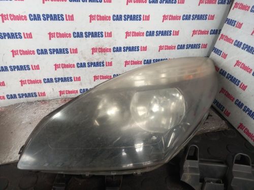 RENAULT GRAND SCENIC 2009 PASSENGER SIDE HEADLIGHT LAMP MISTY & DAMGE CLIPS, US $, image 12