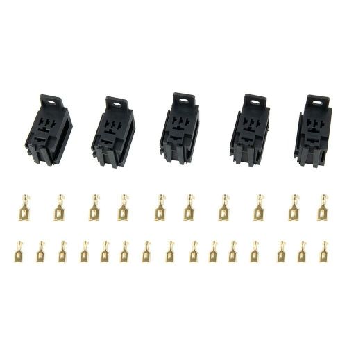 Relay Sockets 12V/24V With 25pcs Copper Terminals 35*35*35mm Plastic and Metal, US $15.95, image 6