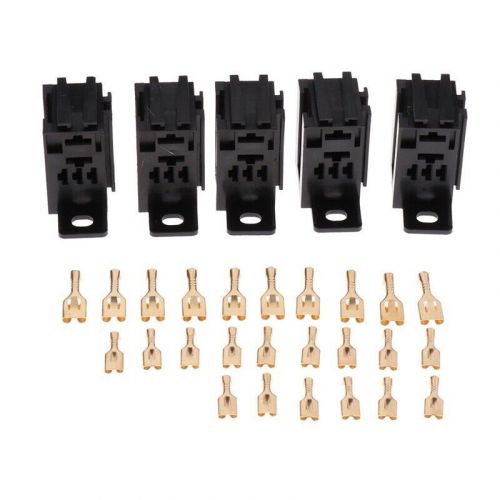 Relay Sockets 12V/24V With 25pcs Copper Terminals 35*35*35mm Plastic and Metal, US $15.95, image 19