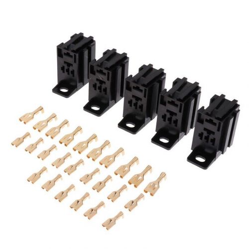 Relay Sockets 12V/24V With 25pcs Copper Terminals 35*35*35mm Plastic and Metal, US $15.95, image 23