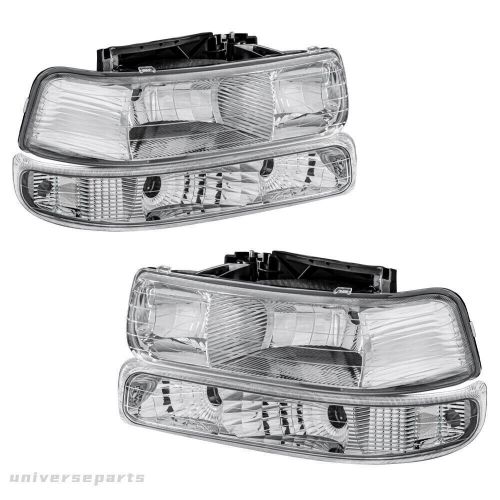 For 1999-2002 Chevy Silverado 1500 2500 3500 Headlight Bumper Light Assembly GA, US $49.00, image 9
