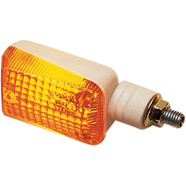 K&s mini-stalk marker light set single filament white amber