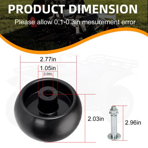 2 Deck Wheel Kit for Ferris Craftsman CTX9000 YT2452 YT2652 ZT1842 ZT2042 ZT2142, US $16.99, image 7