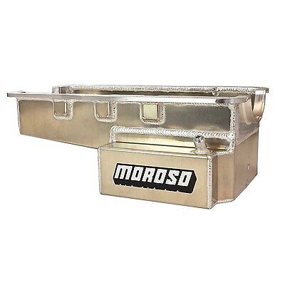 Moroso Sbf Alm. Road Race Oil Pan Front Sump 289-302 20537, US $902.16, image 2