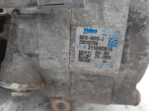 2013 PEUGEOT 107 Mk1 1.0L Petrol 1KR-FE Valeo AIR CON A/C COMPRESSOR PUMP, US $, image 5