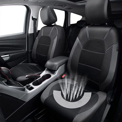 9PCS Universal Car Seat Cover Set Mesh Fabric Seat Cushion Protector Breathable, US $70.00, image 4