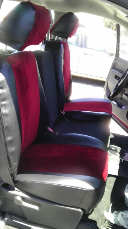 Chevy Silverado 1500 Custom Vinyl Seat Covers Water proof (07-2013) front only22, US $160.00, image 5