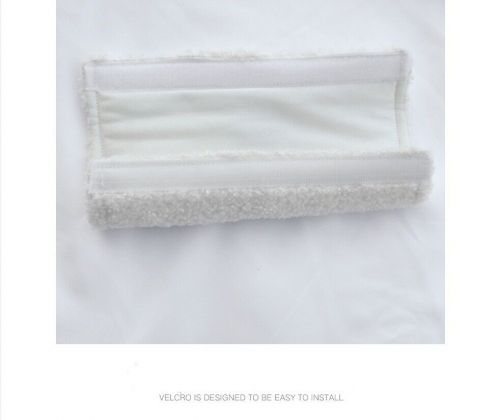 2pcs car seat belt shoulder cover purple rabbit fox protector shoulder pads 22cm