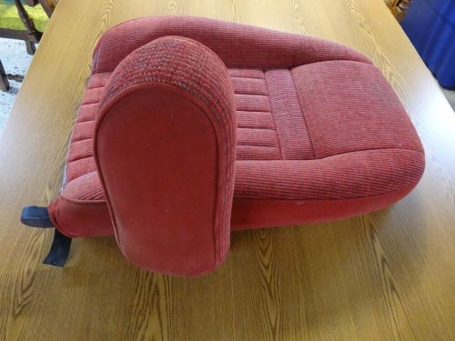 1989 1987 1991 Ford Truck Bronco Red OEM RH Passenger Bucket Seat Back Captains, US $149.95, image 5