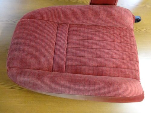 1989 1987 1991 Ford Truck Bronco Red OEM RH Passenger Bucket Seat Back Captains, US $149.95, image 7