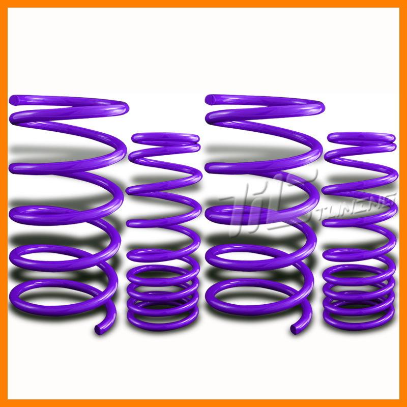 95-99 nissan sentra new purple jdm suspension lowering coil springs kit b14