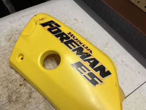 2002 honda foreman 450 oem left side gas tank cover plastic